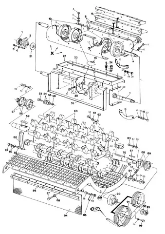 447254 - Пластина битера ТС5